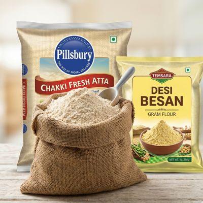 Atta, Flours & Grains