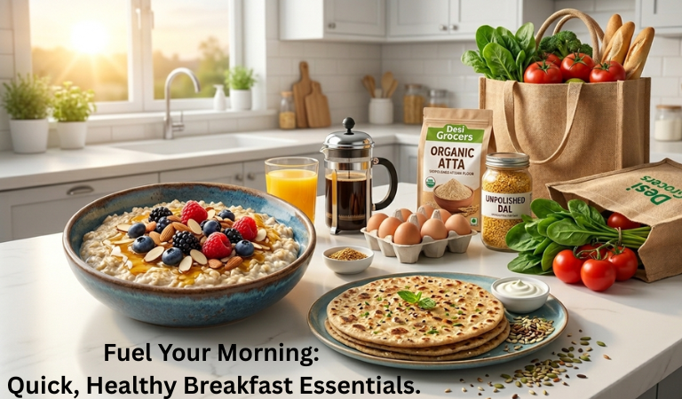 Fuel Your Morning: Quick, Healthy Breakfast Essentials.